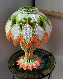Оригами ваза