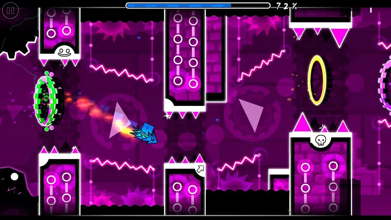 демоны из geometry dash. геометри даш иконка демона. хард демон геометрии даш. геометрии даш инсейн демон. демоны в геометрии даш.