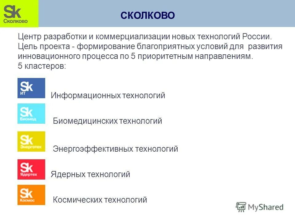центра разработки и коммерциализации новых технологий. направления в сколково. презентация концепт проекта. план коммерциализации проекта. разработка и коммерциализация технологий.