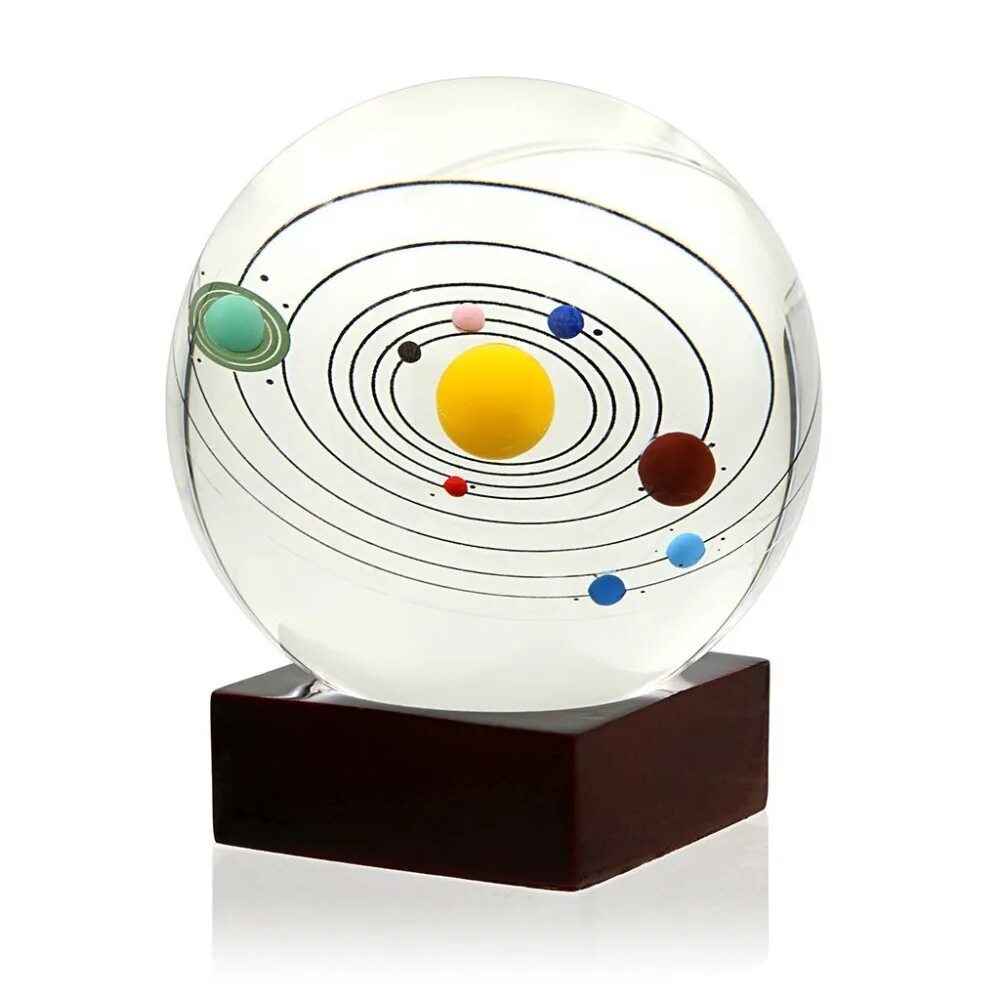 Навигация по хрустальному шару. Шар "Солнечная система". Модель солнечной системы. Макет солнечной системы. Настольная модель солнечной системы.