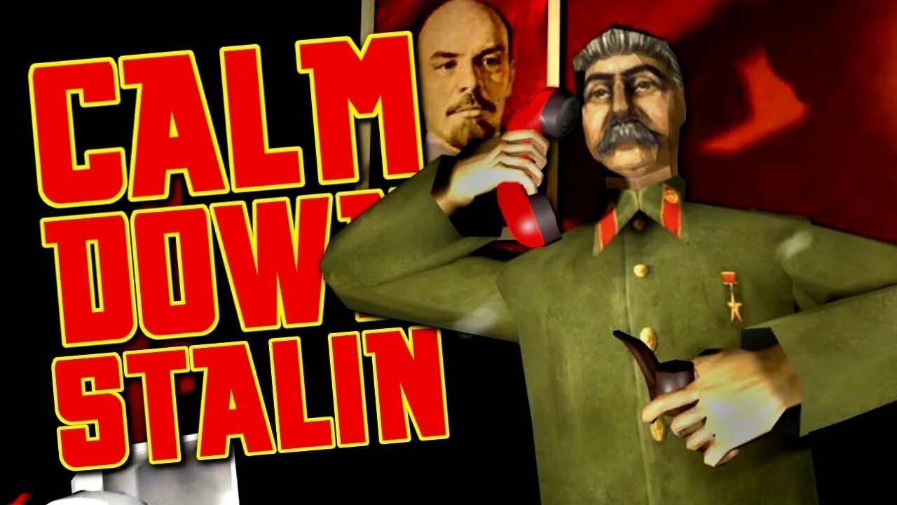 Calm down stalin. Игра про Сталина. Игра про Сталина и кнопку. Сталин симулятор. Игра про Сталина на ПК.