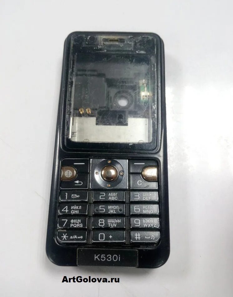 Корпус ericsson. K530. 530. корпус для клавиатуры.