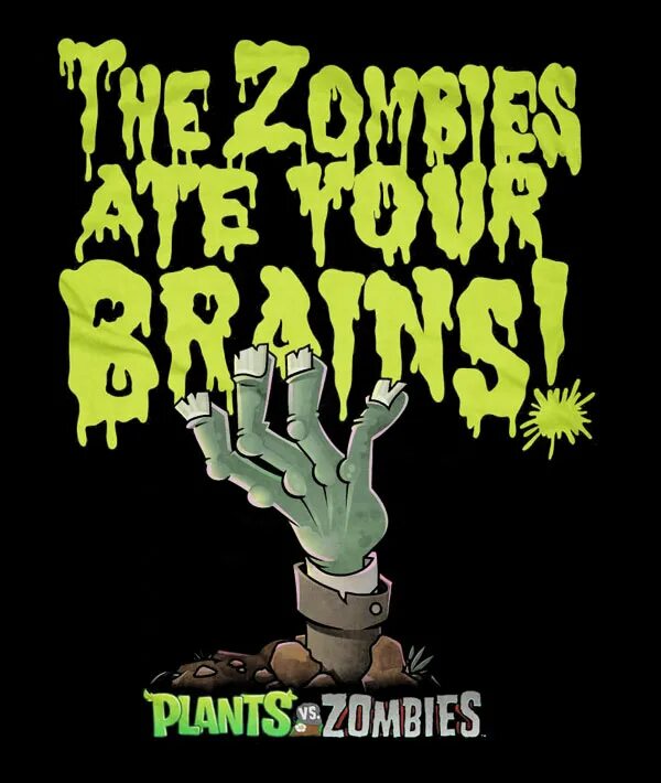 Зомби растения. The Zombies ate your Brains. Растения против зомби мозги. Зомби сожрали твои мозги