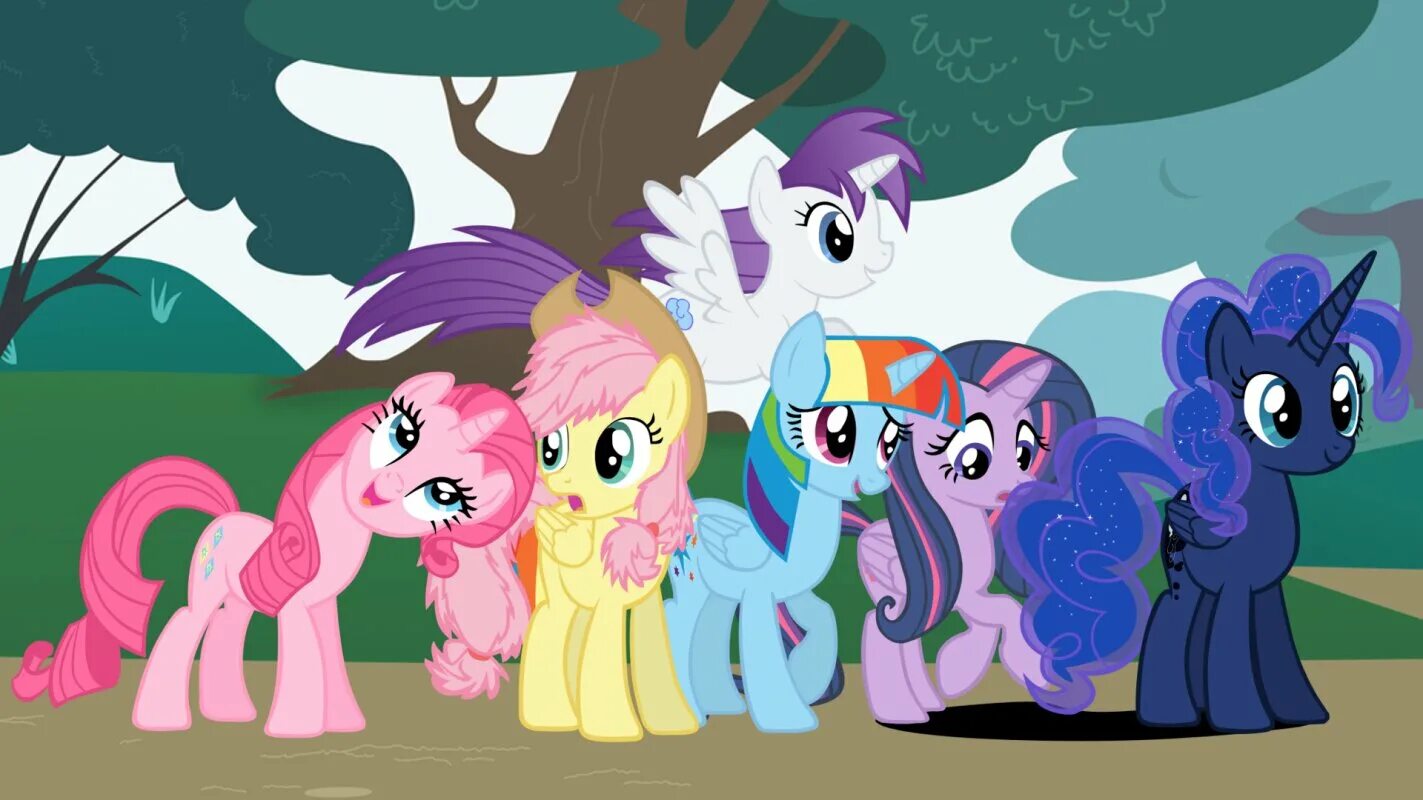 My little pony там