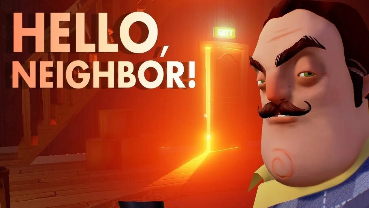 Видео хелло. Стрим привет сосед. Hello Neighbor стрим. Привет сосед превью. Хелло нейбор превью.