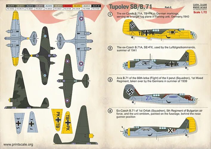 71 2 1 72 3 71. Сб-2 1/72 декали. PRINTSCALE Decals SB-2 1/72. Сб-2 бомбардировщик окраска. Сб-2 схема окраски.