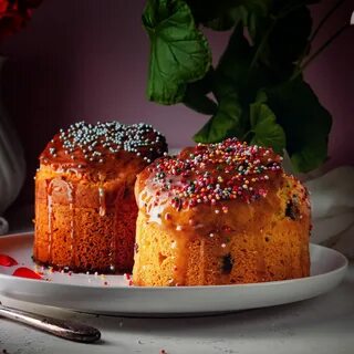 Веганский кулич