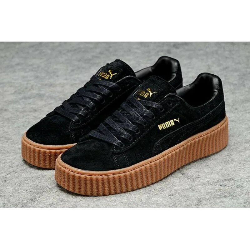 Кроссовки Пума Фенти. Puma Suede Creepers мужские. Кеды Пума Rihanna Creeper. Кеды Puma Suede Creepers. Обувь пума мужские