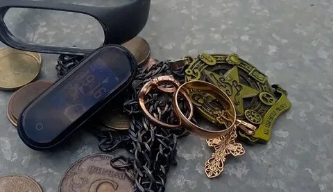 Коп золота серебра