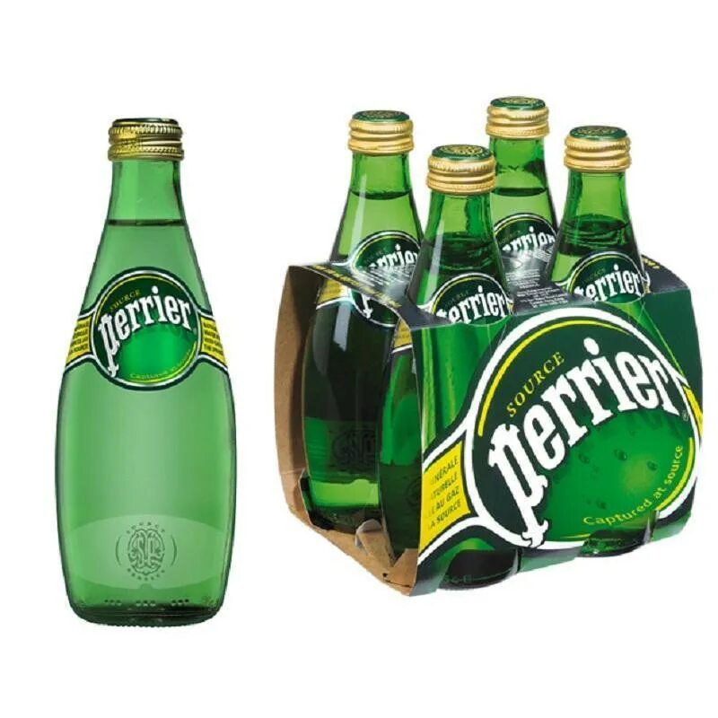 Перье вода 0.33 стекло. Французская минеральная вода Perrier. Минеральная вода Perrier 0.33л стекло. Перье ГАЗ бут 0,33*24.