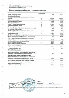 Финансовая отчетность отрасли