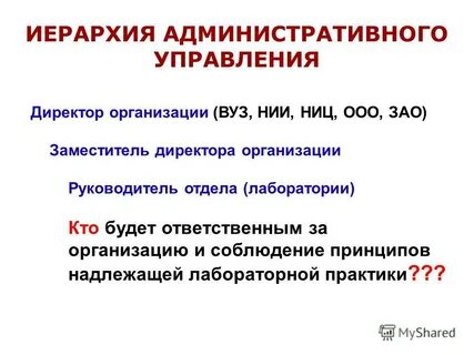 Административно иерархия