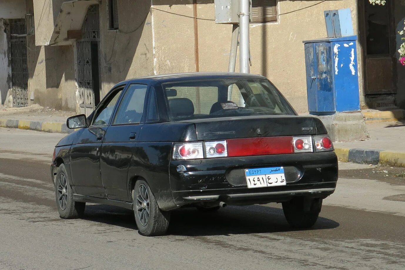 Покажи машину номер 3. ВАЗ 2110 В Египте.