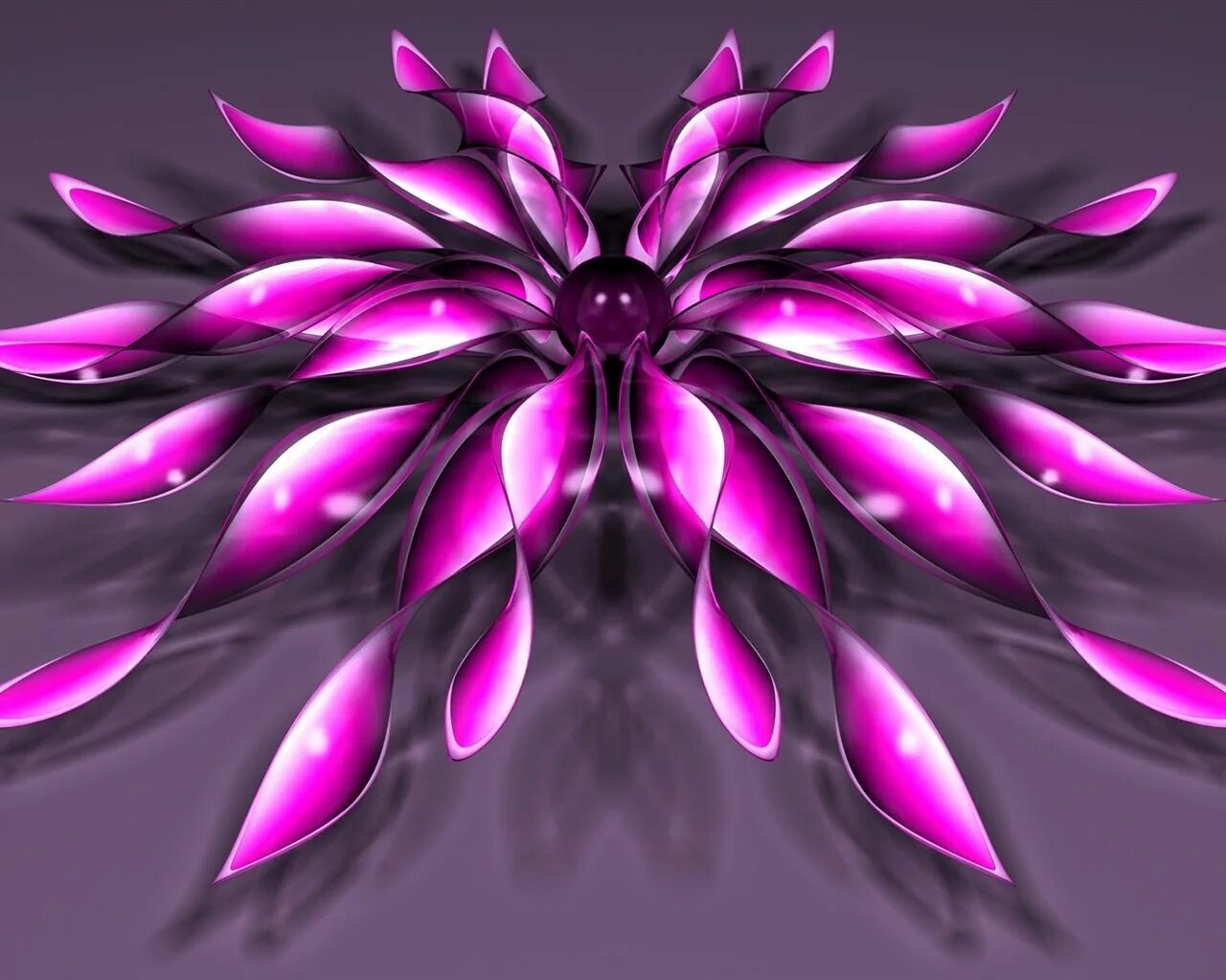 Фрактал Лотос. Красивые абстрактные цветы. Обои на рабочий стол фиолетовые. Обои на рабочий стол абстракция.