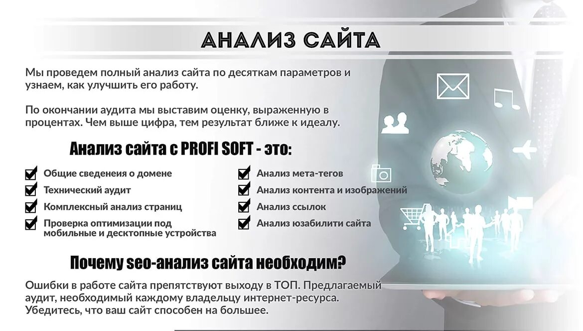 Анализ сайтов федеральных