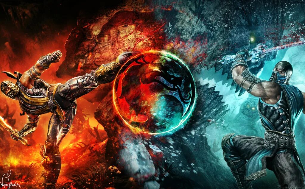 Битва мортал комбат. Мортал комбат скорпион и саб зиро. mortal kombat scorpion vs sub-zero. сабзир против скорпиона. мортал комбат 11 скорпион против саб зиро.