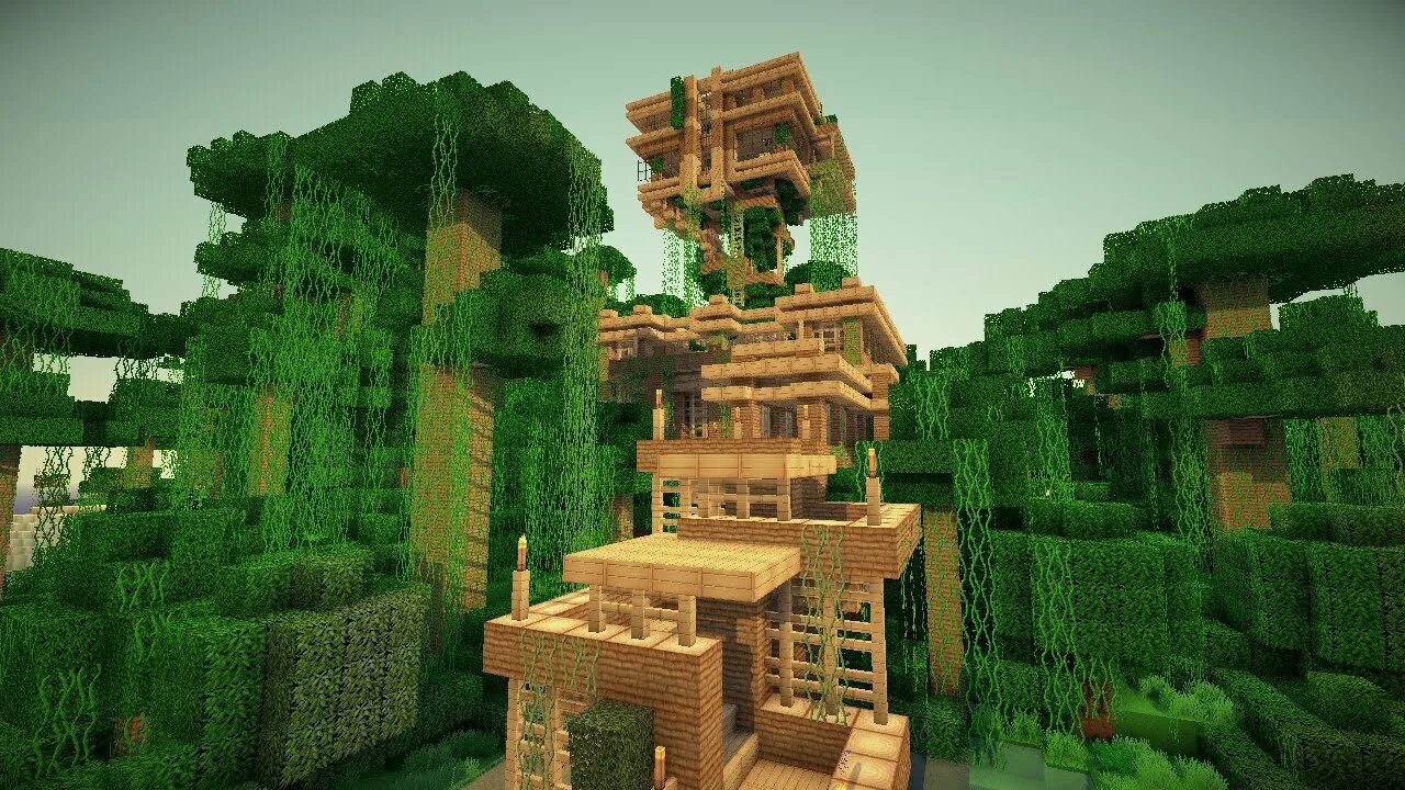 Minecraft jungles. Дом в МАЙНКРАФТЕ В джунглях. Дом на дереве в МАЙНКРАФТЕ. Постройки в джунглях. Красивые дома в джунглях в МАЙНКРАФТЕ.