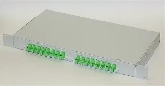 1 x 19 12. Оптический кросс 19", 1u, укомплектованный. Кросс оптический r590-1u-FC-D-16sm-16upc-1. Кросс оптический стоечный 19 1u 24 порта SM LC укомплектованный.