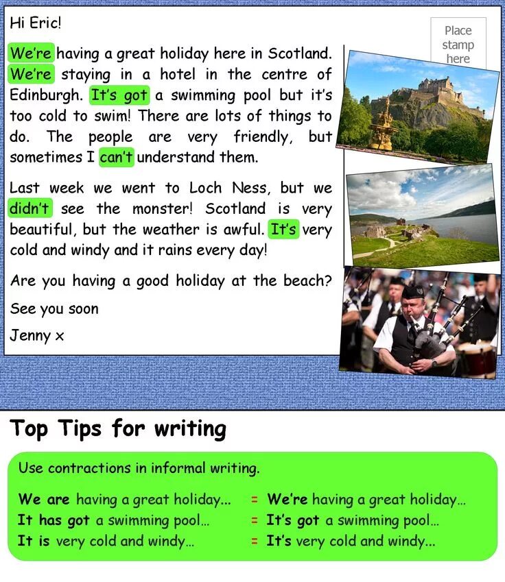 Write a Postcard. Writing a Postcard. Postcard in English example. Английский Holidays пример. Holiday написал