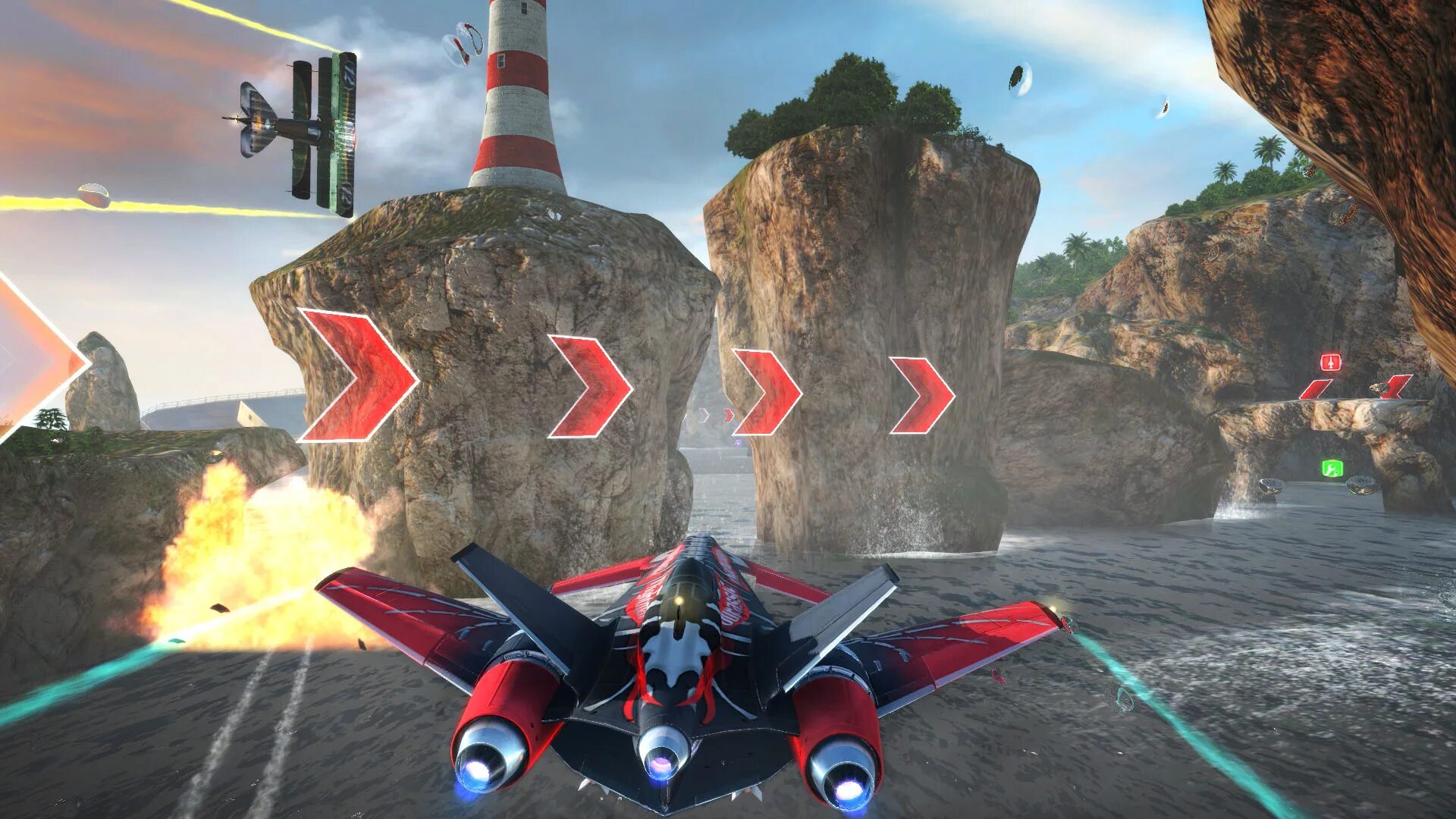 SKYDRIFT 2011. Игры про самолеты. Игры про самолёты на ПК.