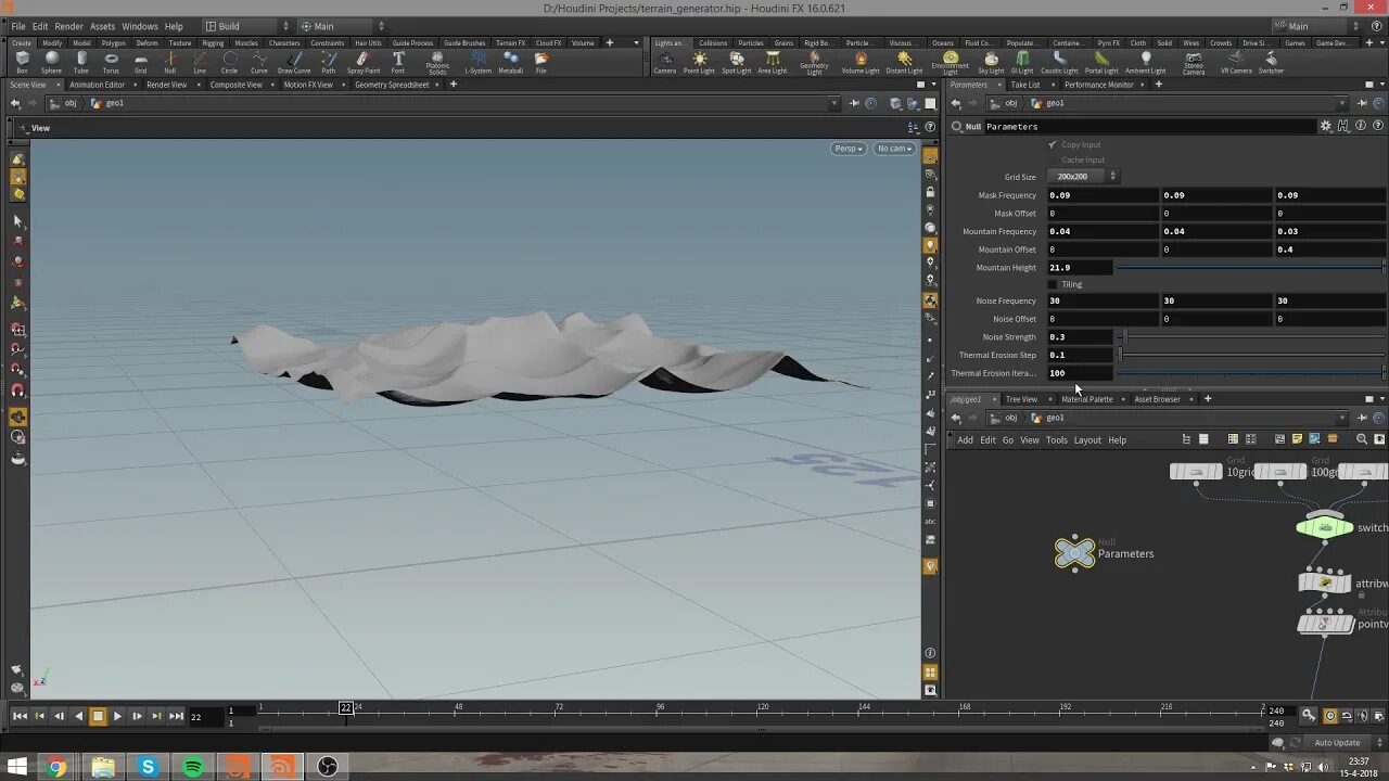 Houdini 2025. Houdini. houdini интерфейс. houdini terrain to line. houdini вода обтекает.
