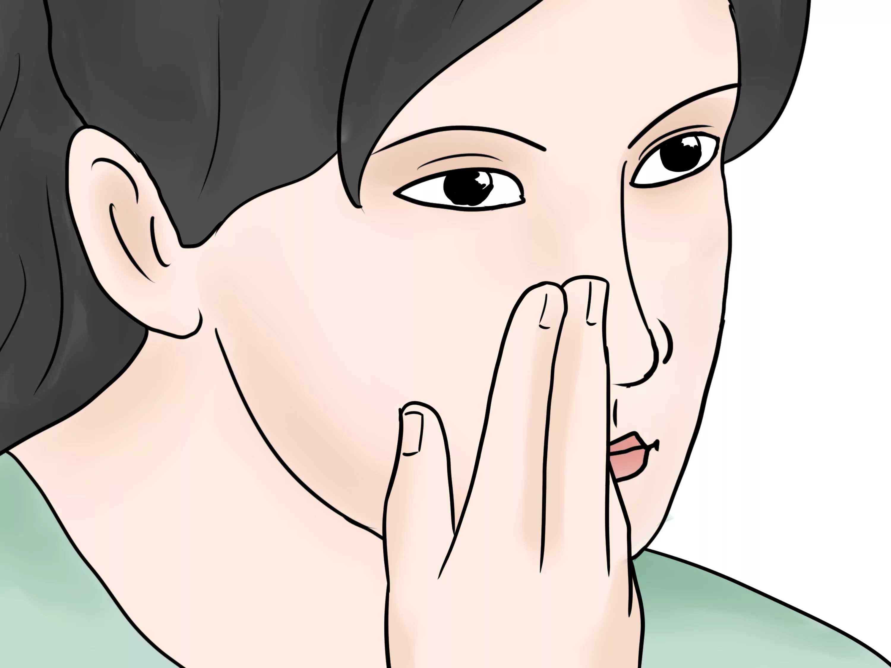 Touch nose
