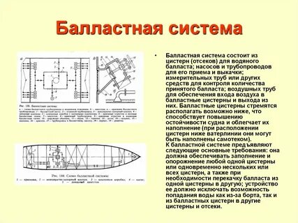 Балластные системы судов
