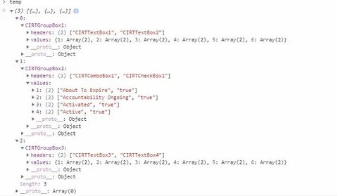 Js объект в массив