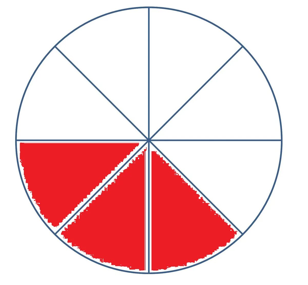 Какая часть круга закрашена. Круг с закрашенными секторами на чертеже. Фигуры из частей круга. Три неравные части круга. 2 3 круга закрасить