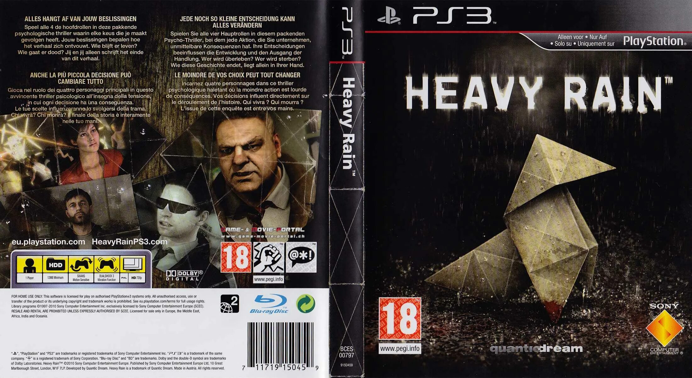 Heavy Rain ps3 диск. Heavy Rain ps3 обложка. PLAYSTATION 3 Heavy Rain. Хеви Рейн игра на пс3. Heavy rain 3