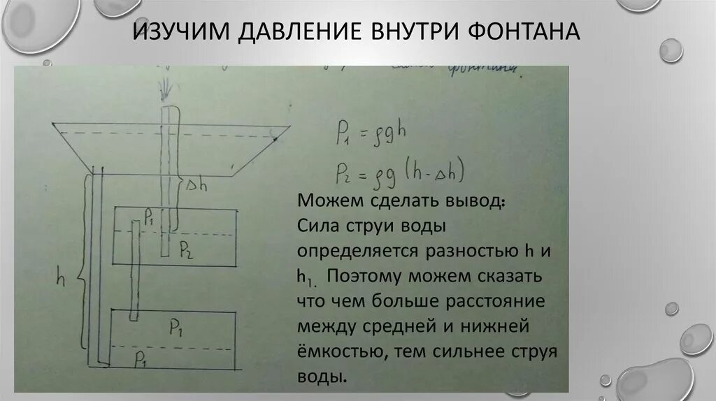 Используя справочную литературу и интернет определите мощность. Схема работы фонтана Герона. Фонтан Герона принцип действия. Принцип работы Геронова фонтана. Схема и принцип действия фонтана.