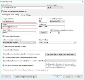 Imap exchange