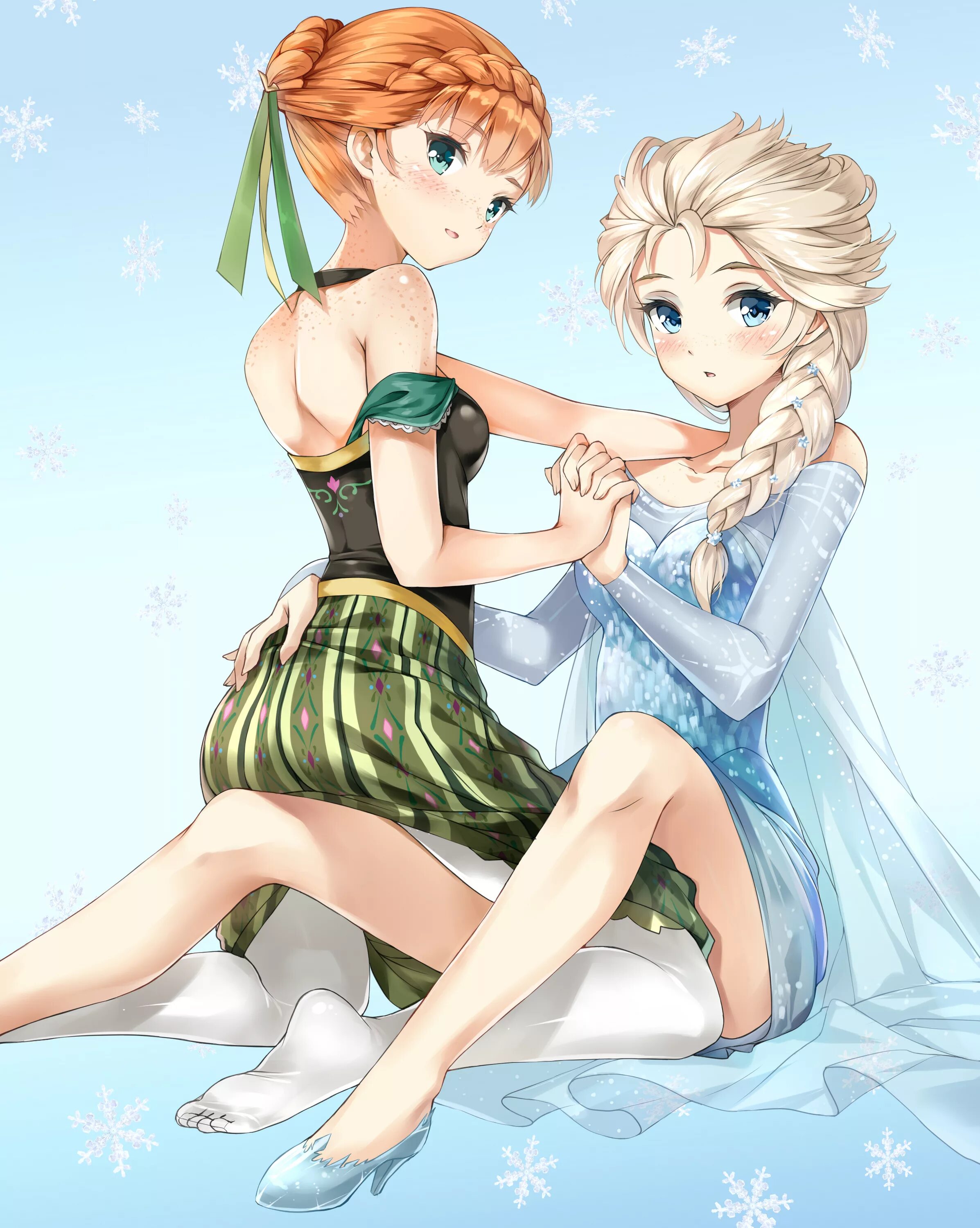 Elsa/Anna Юри. 10 ana