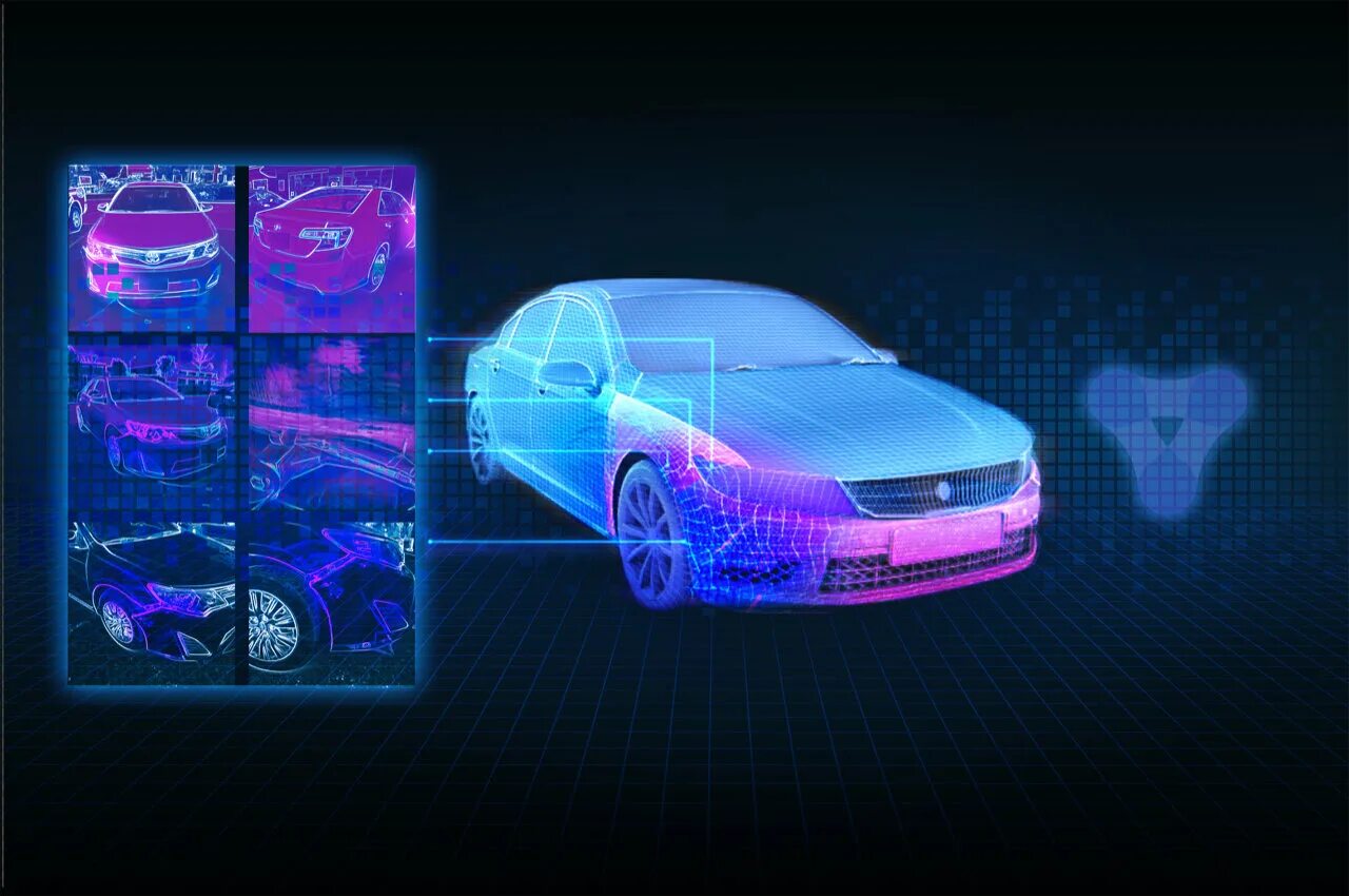 Product car. Product car