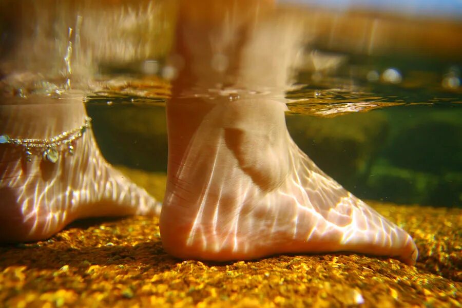 Дерево ногами в воде. Ступни в воде. Босые ноги в воде. Ноги по воде. Ноги под водой.
