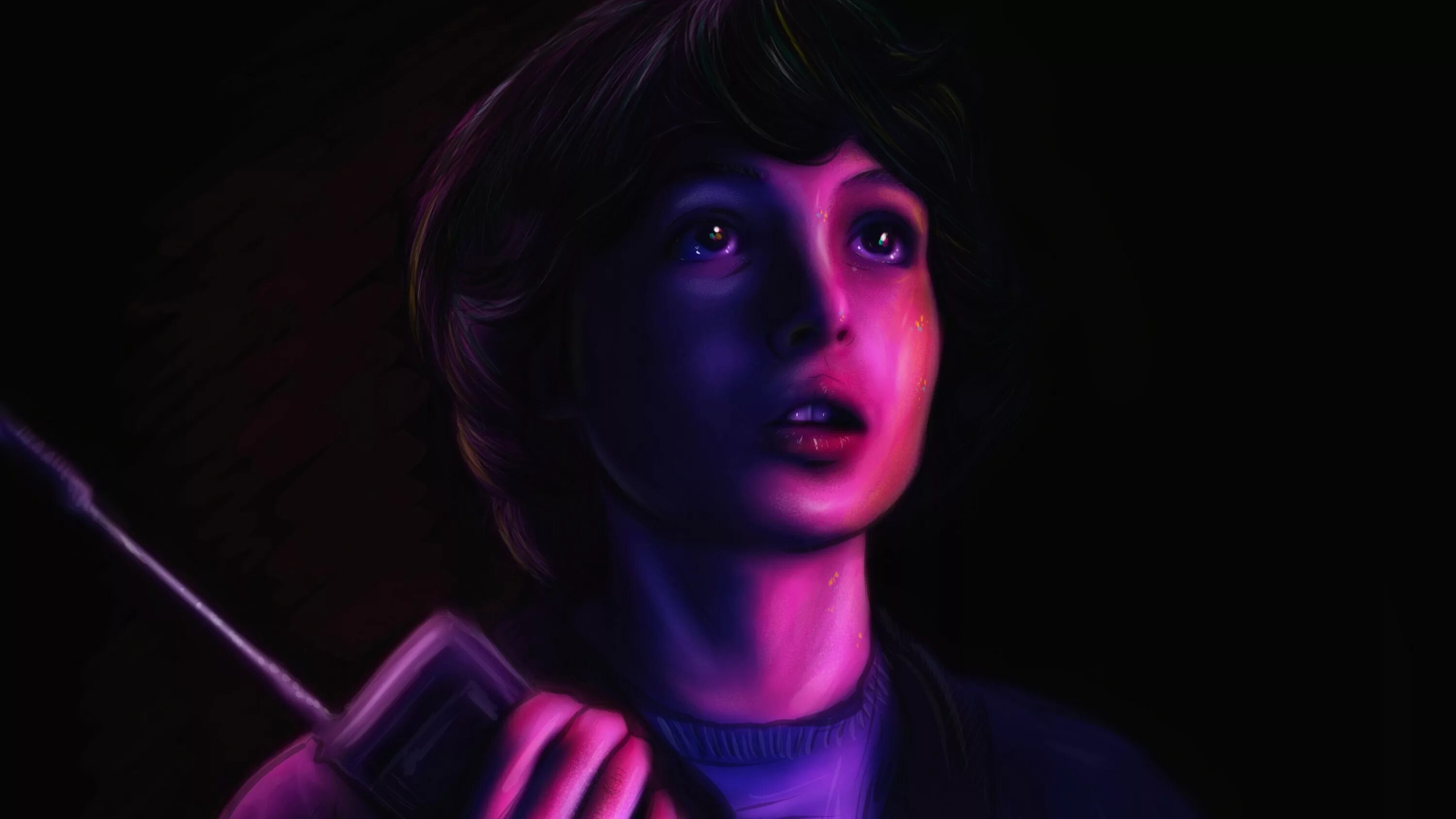 Обои на пк осд. Очень странные дела обои. Обои stranger. Stranger things логотип. Финн вулфхард осд 4.