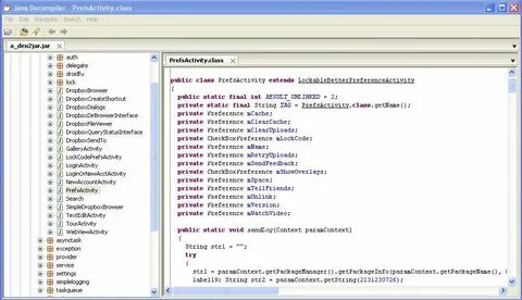 Java decompiler