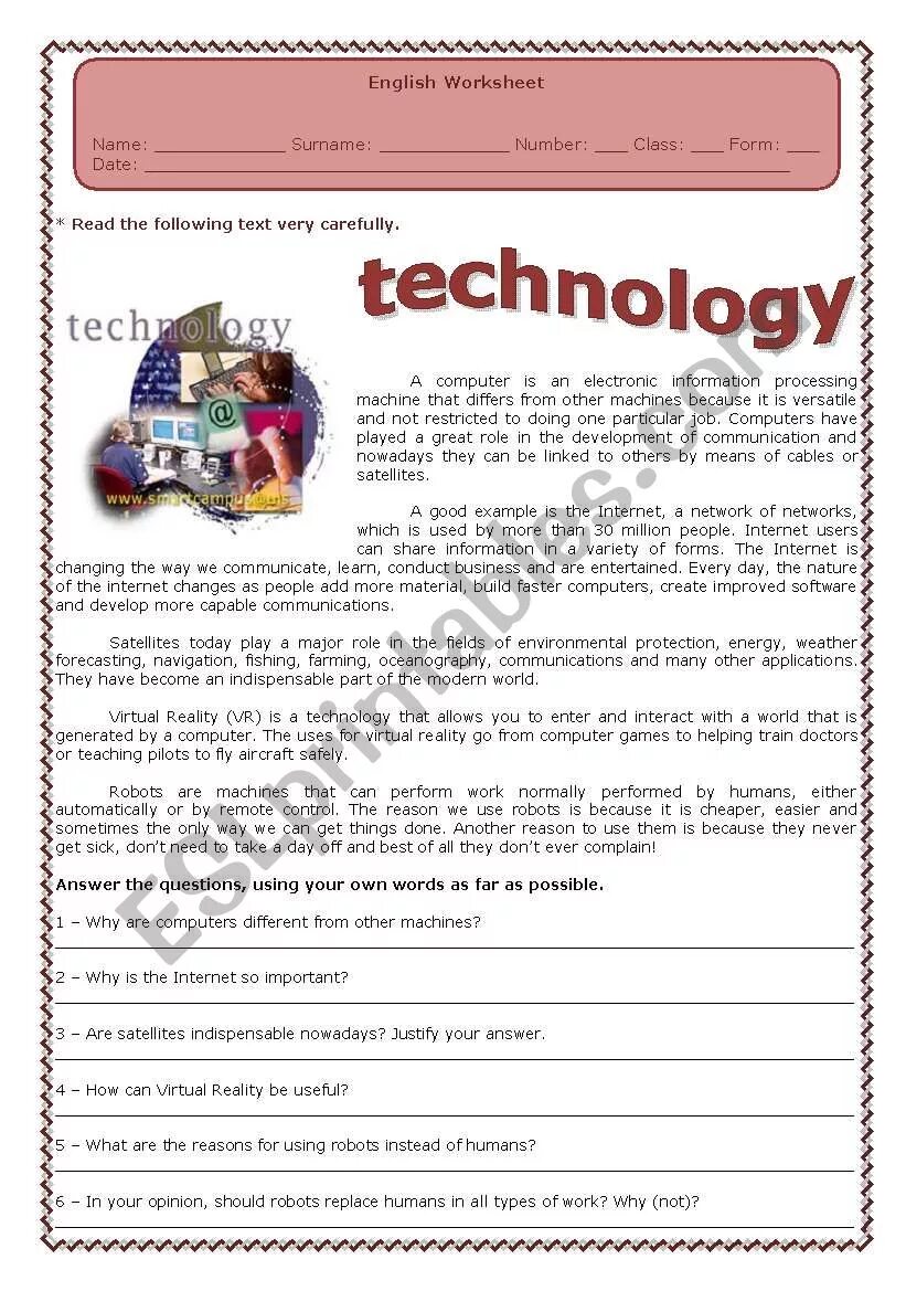 Technologies texts. Technology worksheets. new technologies worksheets. communication and technology worksheets. science and technology текст.
