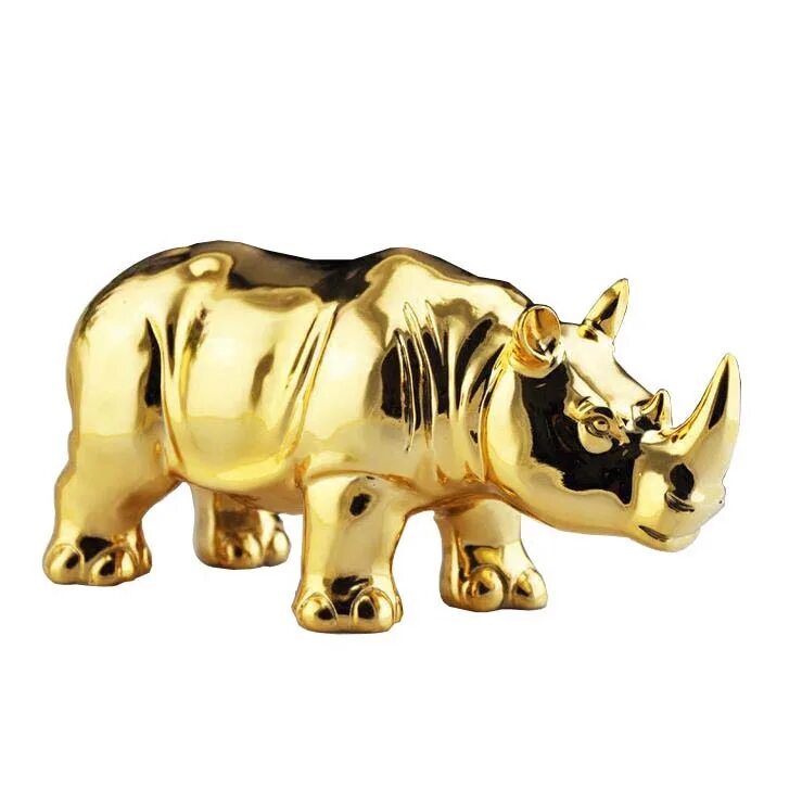 Золотые фигурки. Фигурка носорог. Статуэтка "носорог". Фигурки из золота. Золотые фигурки животных.