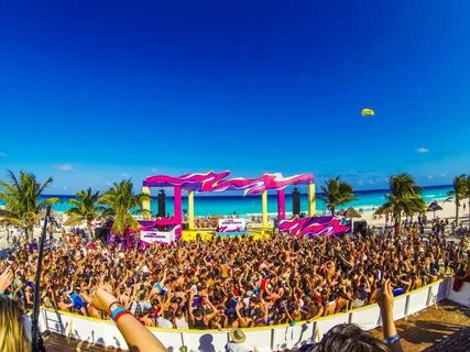 Cancun, the best party destination in 2019.