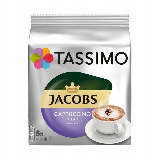 Бош тассимо капсулы купить. Tassimo Jacobs Cappuccino Classico. Якобс Тассимо капсулы. Капсулы Якобс для кофемашины Тассимо. Tassimo Happy капсулы.