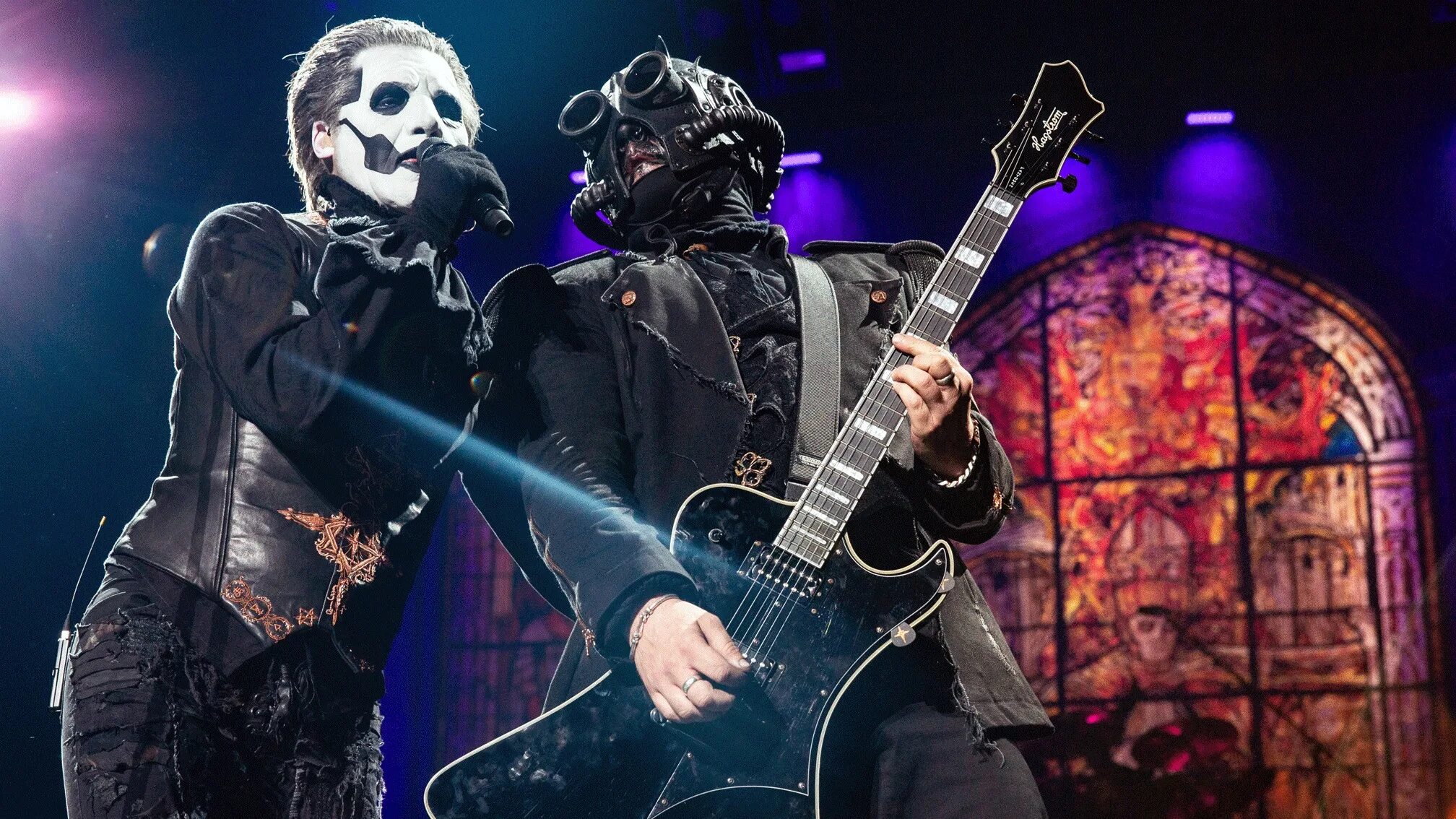 Музыка группы living. Ghost Band 2022. The Band Ghost группа. Ghost 2023 группа. Ghost 2022 группа Live.