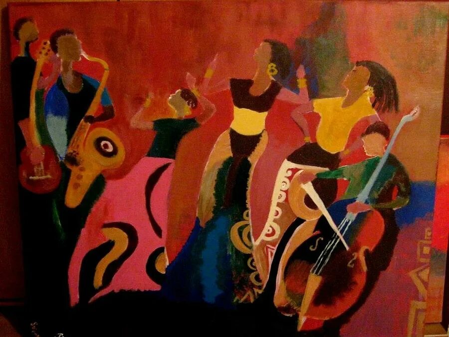 Jazz Players. Kurt Caz Italy Nadia.