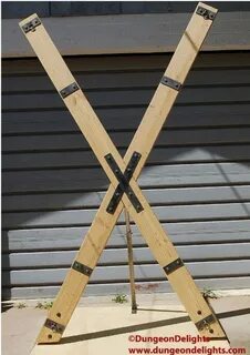 Mature Audience only: Saint Andrew's Cross hardware kit build your own...