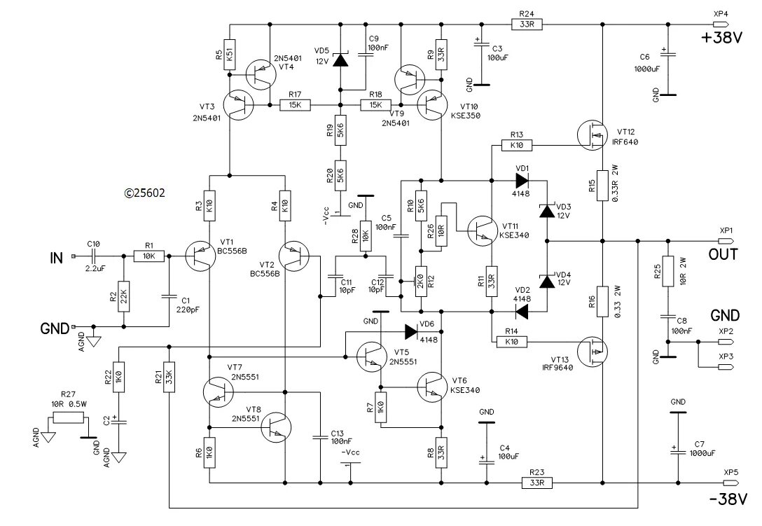 Выходные унч. Усилитель Шушурина vx80. Усилитель на транзисторах irf630. Усилитель на транзисторах кт818 кт819 схема с двухполярным питанием. Усилитель на транзисторах кт 818 819.