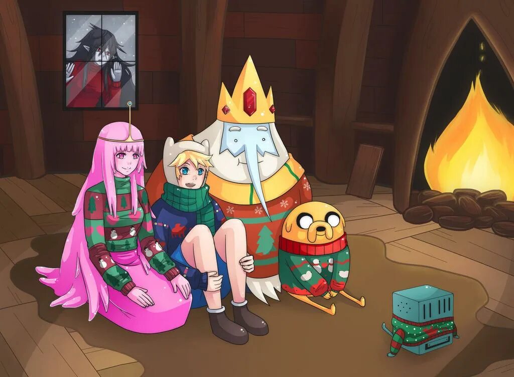 Новогодний джейк эдвенчер тайм. Финн и джейк рождество. Злой финн. Фин зимой. Финн парнишка.