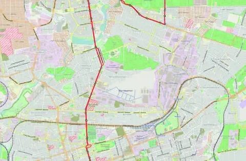 Маршрут городского транспорта ростов