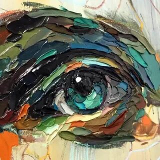 Техника рисования крупными мазками