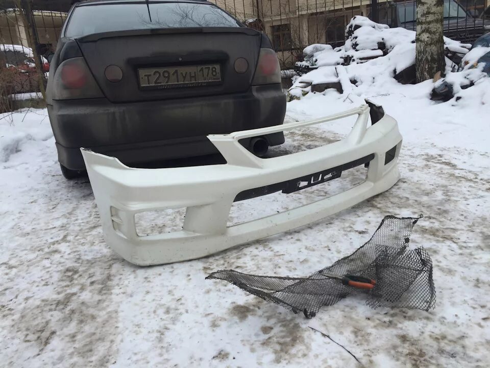 Бампер trd. Передний бампер trd toyota altezza. trd бампер toyota altezza. altezza trd бампер. тойота альтеза бампера.