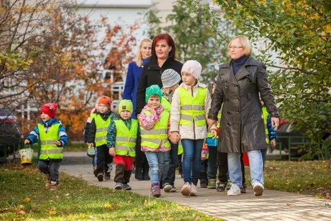 Прогулка с детьми в москве